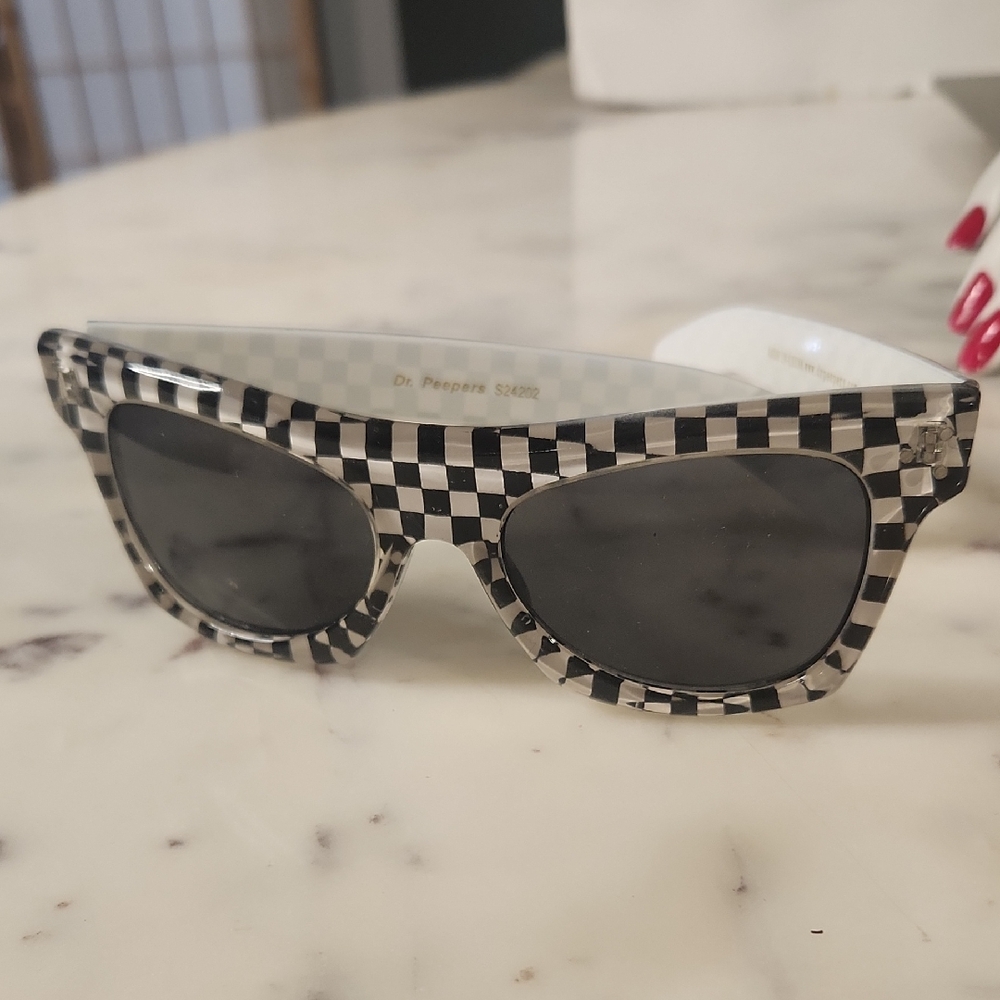 Dr Pepper | Checkerboard Racing Sunglasses